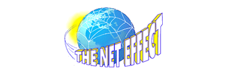 The first Net Effect logo... created by David Charlesworth